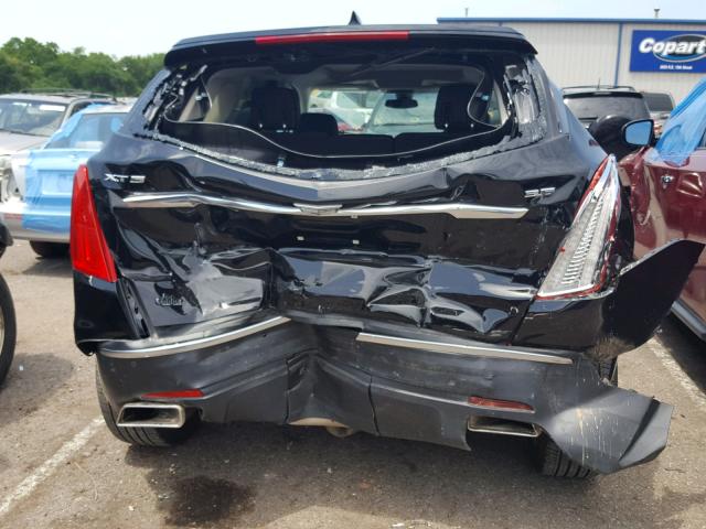 1GYKNCRS8HZ303318 - 2017 CADILLAC XT5 PREMIU BLACK photo 9