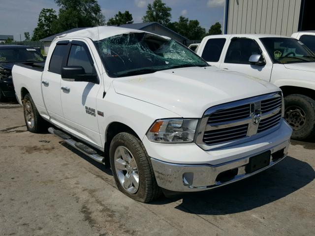 1C6RR7GT2FS527709 - 2015 RAM 1500 SLT WHITE photo 1