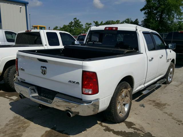 1C6RR7GT2FS527709 - 2015 RAM 1500 SLT WHITE photo 4