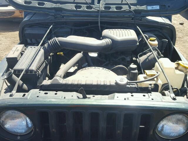 1J4FY29P0VP432823 - 1997 JEEP WRANGLER / GREEN photo 7