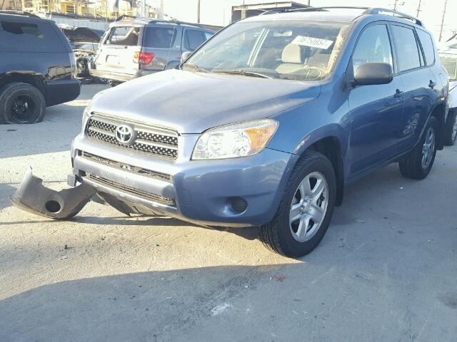 JTMBD33V186071786 - 2008 TOYOTA RAV4 BLUE photo 2