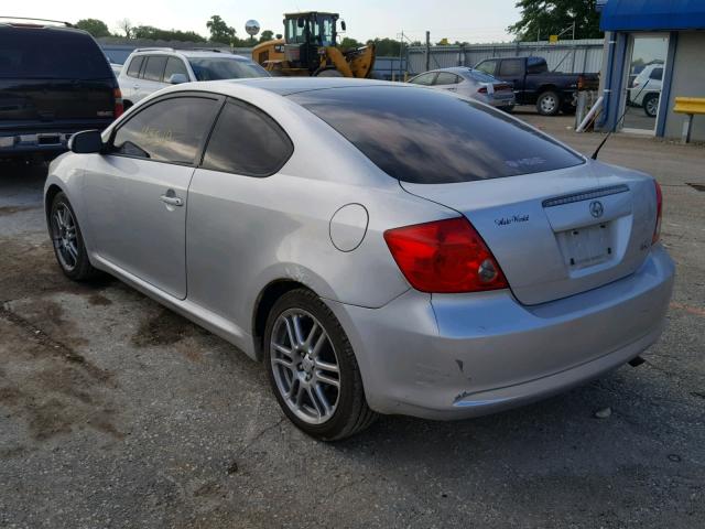 JTKDE177760086596 - 2006 TOYOTA SCION TC 银色 照片 3