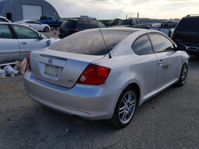 JTKDE177760086596 - 2006 TOYOTA SCION TC 银色 照片 4