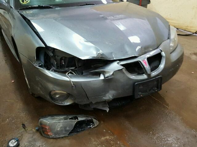 2G2WS522951124915 - 2005 PONTIAC GRAND PRIX GRAY photo 9