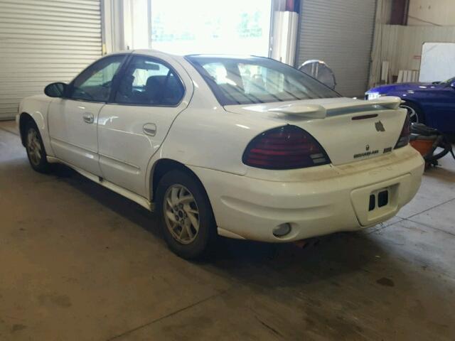 1G2NF52E33M532466 - 2003 PONTIAC GRAND AM S 白色 照片 3
