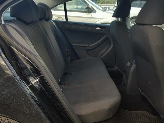 3VW2K7AJ5FM310523 - 2015 VOLKSWAGEN JETTA BASE Սև լուսանկար 6