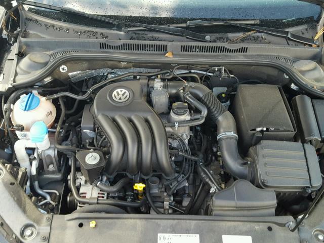 3VW2K7AJ5FM310523 - 2015 VOLKSWAGEN JETTA BASE Սև լուսանկար 7
