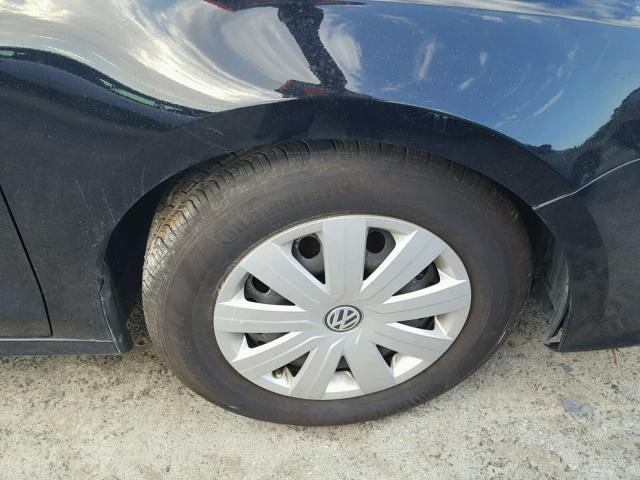 3VW2K7AJ5FM310523 - 2015 VOLKSWAGEN JETTA BASE Սև լուսանկար 9
