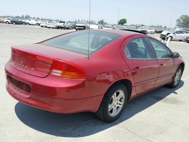 2B3HD56J6XH683477 - 1999 DODGE INTREPID E RED photo 4