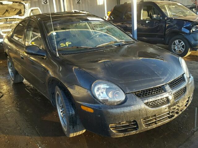 1B3ES56C13D233284 - 2003 DODGE NEON BLACK photo 1