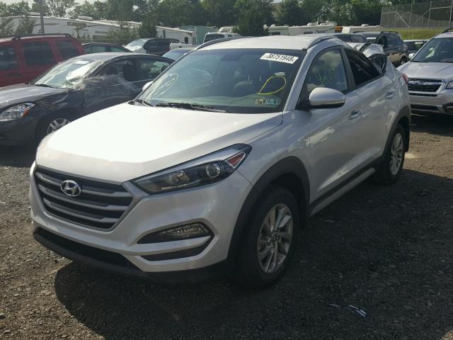 KM8J3CA41HU583726 - 2017 HYUNDAI TUCSON LIM WHITE photo 2