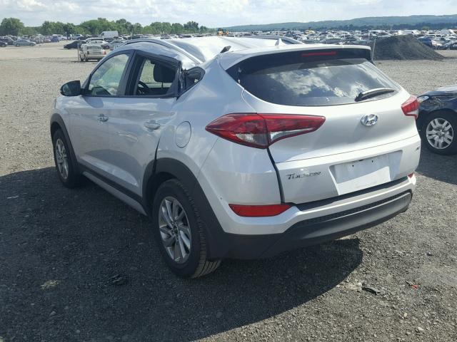 KM8J3CA41HU583726 - 2017 HYUNDAI TUCSON LIM WHITE photo 3