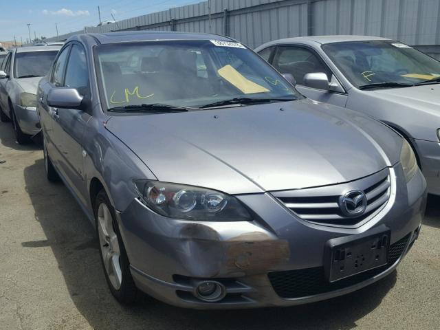 JM1BK323851261051 - 2005 MAZDA 3 S GRAY photo 1