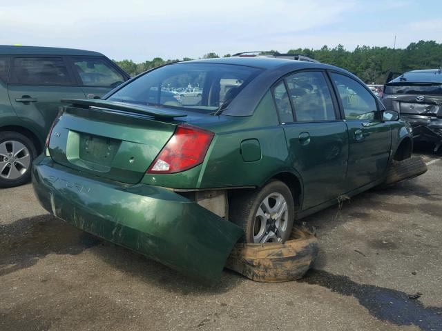 1G8AL52F53Z105766 - 2003 SATURN ION LEVEL GREEN photo 4