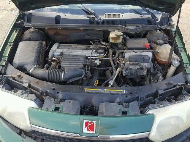 1G8AL52F53Z105766 - 2003 SATURN ION LEVEL GREEN photo 7