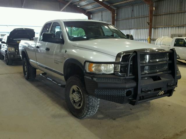 3D7KU28C03G841037 - 2003 DODGE RAM 2500 S WHITE photo 1