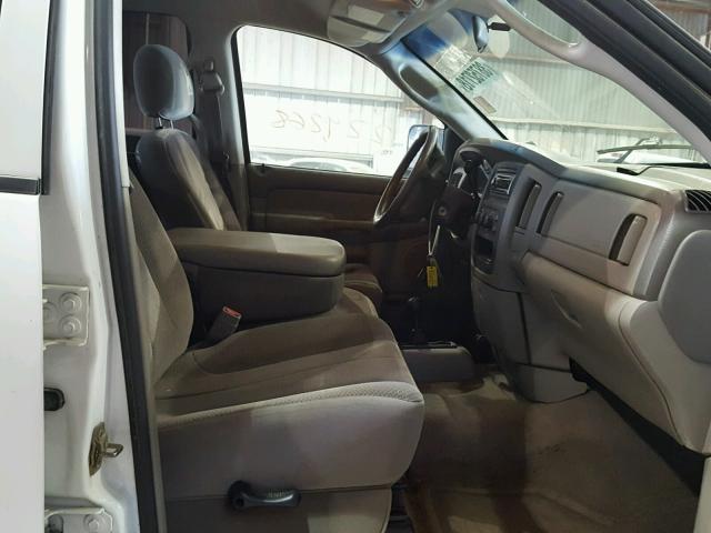 3D7KU28C03G841037 - 2003 DODGE RAM 2500 S WHITE photo 5