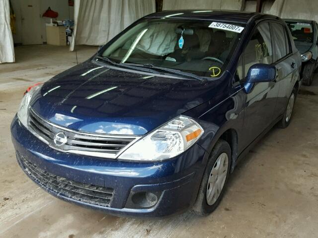 3N1BC1AP4BL447036 - 2011 NISSAN VERSA S BLUE photo 2