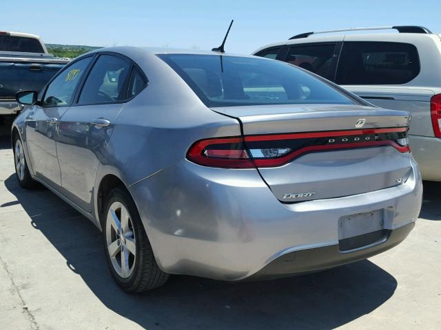 1C3CDFBB4FD286265 - 2015 DODGE DART SXT GRAY photo 3