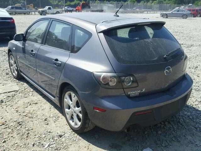 JM1BK343991244522 - 2009 MAZDA 3 S GRAY photo 3