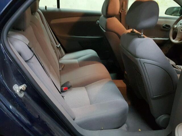 1G1ZG57B59F223273 - 2009 CHEVROLET MALIBU LS ლურჯი ფოტო 6