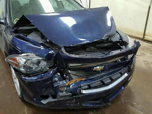 1G1ZG57B59F223273 - 2009 CHEVROLET MALIBU LS ლურჯი ფოტო 9