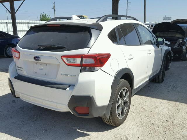 JF2GTABC9JG225885 - 2018 SUBARU CROSSTREK WHITE photo 4