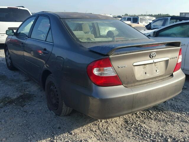 4T1BE32K14U790381 - 2004 TOYOTA CAMRY GRAY photo 3