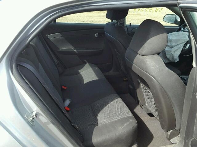 1G1ZC5EU0BF307992 - 2011 CHEVROLET MALIBU 1LT ვერცხლისფერი ფოტო 6