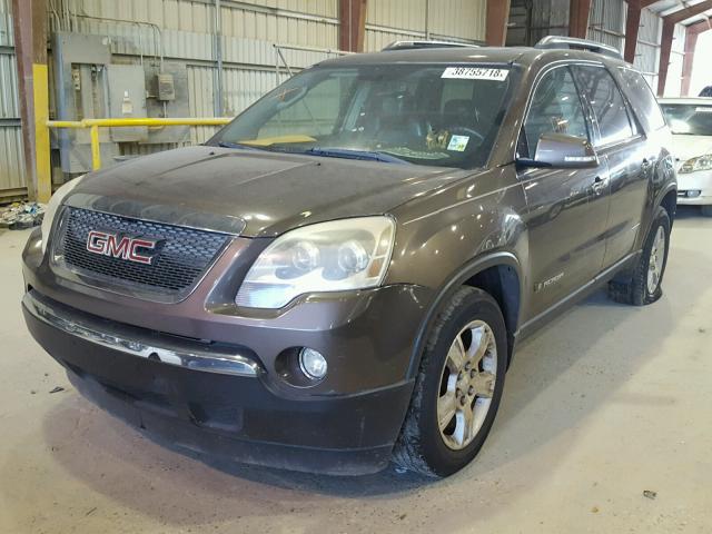 1GKER23738J134608 - 2008 GMC ACADIA SLT თაფლისფერი ფოტო 2