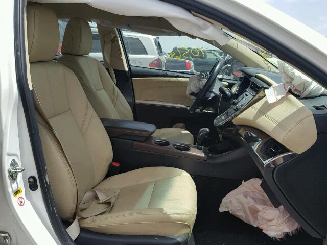 4T1BK1EB4FU145705 - 2015 TOYOTA AVALON XLE 白色 照片 5