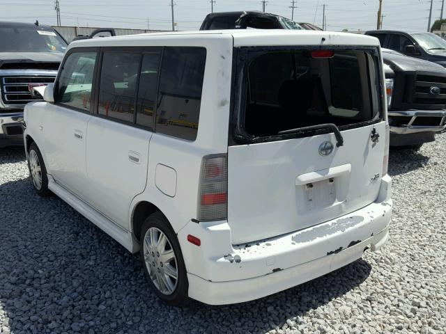 JTLKT324340150986 - 2004 TOYOTA SCION XB თეთრი ფოტო 3
