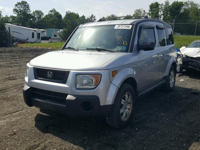 5J6YH27776L001447 - 2006 HONDA ELEMENT EX SILVER photo 2