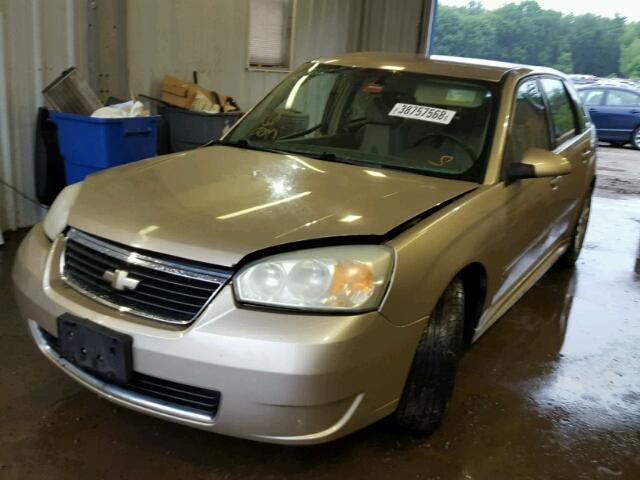 1G1ZT61896F271840 - 2006 CHEVROLET MALIBU MAX GOLD photo 2