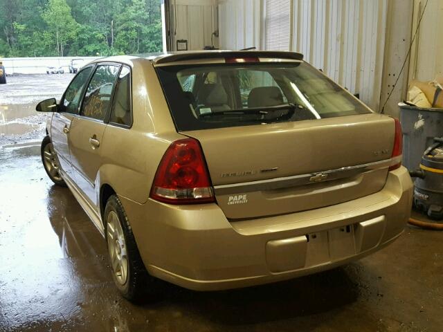 1G1ZT61896F271840 - 2006 CHEVROLET MALIBU MAX GOLD photo 3
