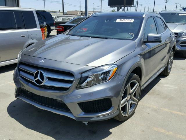 WDCTG4EB2GJ225710 - 2016 MERCEDES-BENZ GLA 250 GRAY photo 2