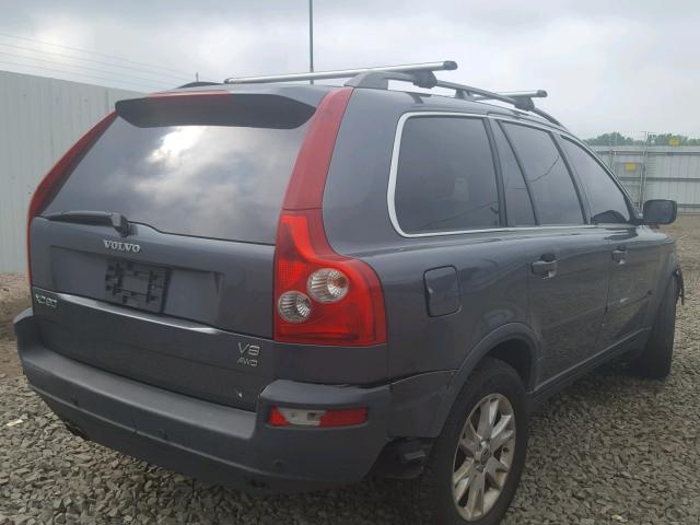 YV1CZ852051195850 - 2005 VOLVO XC90 V8 GRAY photo 4