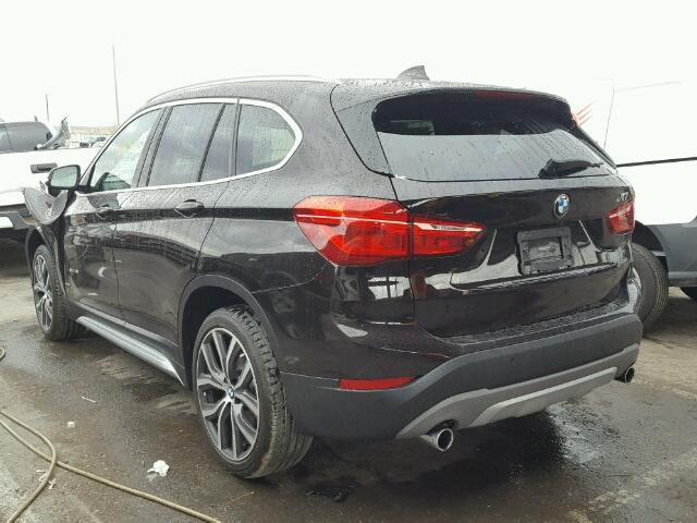 WBXHU7C32J5H43839 - 2018 BMW X1 SDRIVE2 BROWN photo 3