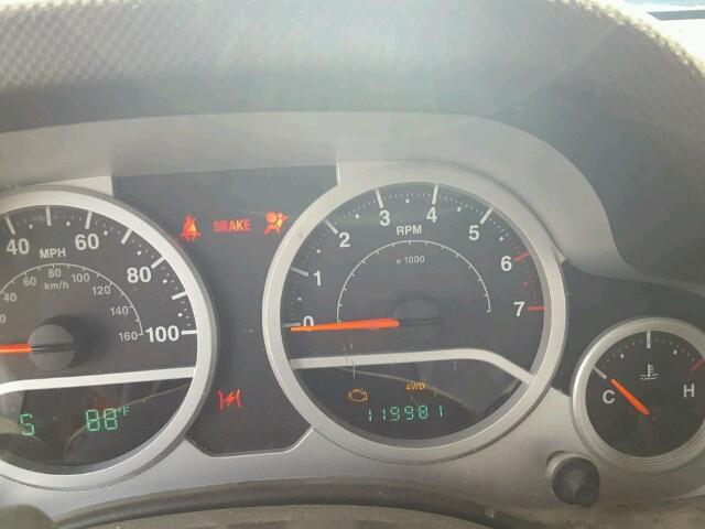 1J4AA2D11AL135997 - 2010 JEEP WRANGLER S BLUE photo 8