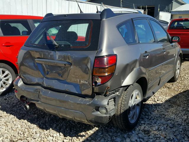 5Y2SL65808Z413836 - 2008 PONTIAC VIBE GRAY photo 4