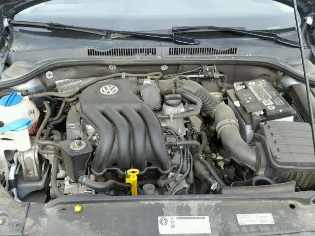 3VW2K7AJ9FM345579 - 2015 VOLKSWAGEN JETTA BASE ნაცრისფერი ფოტო 7