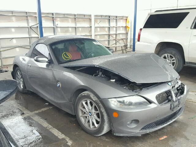 4USBT33505LS56826 - 2005 BMW Z4 2.5 GRAY photo 1