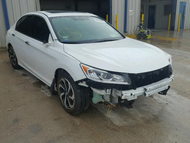 1HGCR2F8XGA246233 - 2016 HONDA ACCORD EXL WHITE photo 1