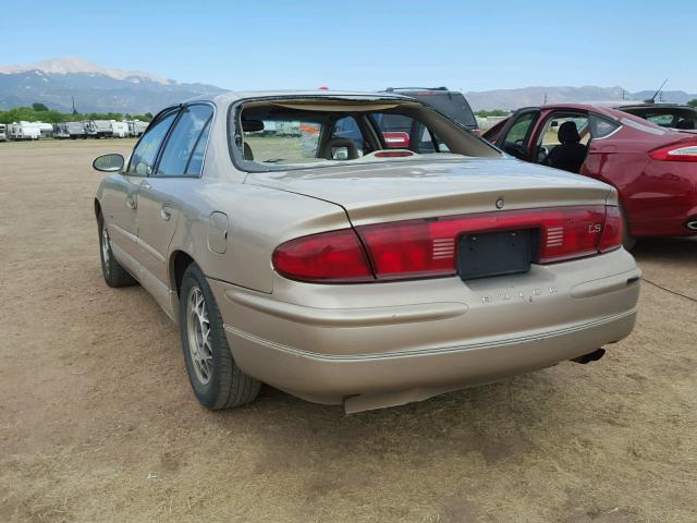 2G4WB52K5X1475170 - 1999 BUICK REGAL LS GOLD photo 3