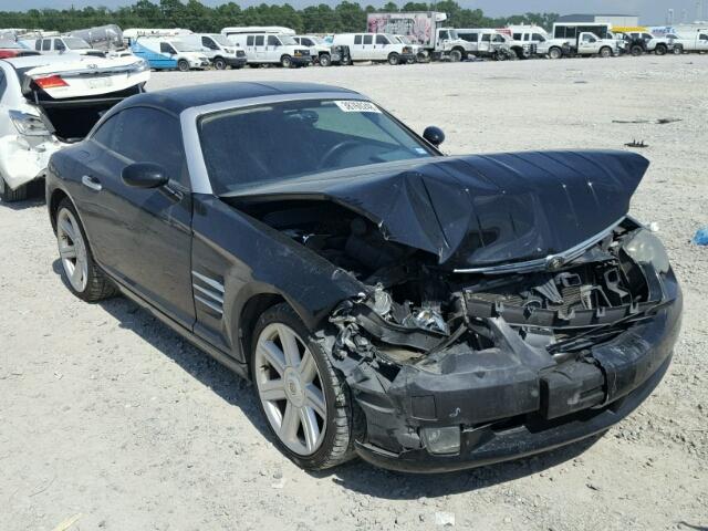 1C3AN69L64X022513 - 2004 CHRYSLER CROSSFIRE BLACK photo 1