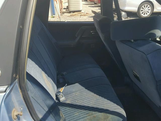 1G4AG54N7N6433270 - 1992 BUICK CENTURY SP BLUE photo 6