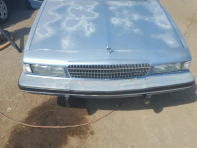 1G4AG54N7N6433270 - 1992 BUICK CENTURY SP BLUE photo 7