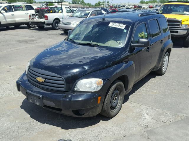 3GNDA13D68S596326 - 2008 CHEVROLET HHR LS BLACK photo 2
