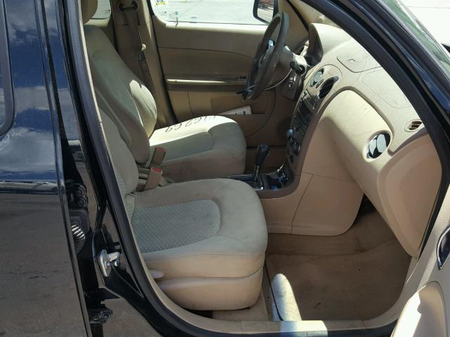 3GNDA13D68S596326 - 2008 CHEVROLET HHR LS BLACK photo 5