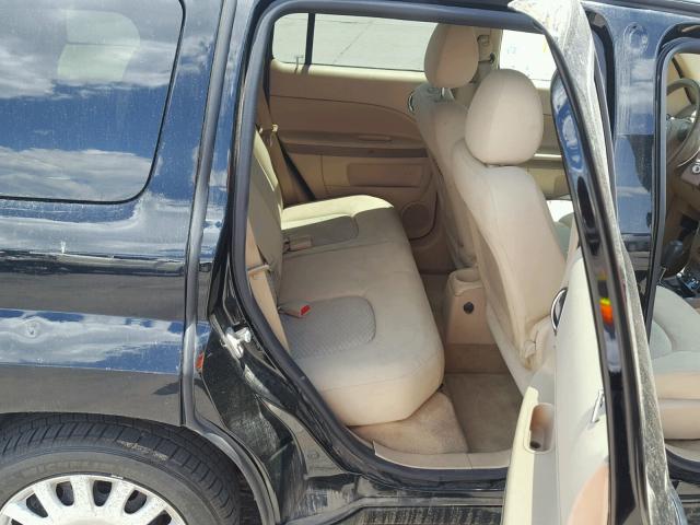 3GNDA13D68S596326 - 2008 CHEVROLET HHR LS BLACK photo 6